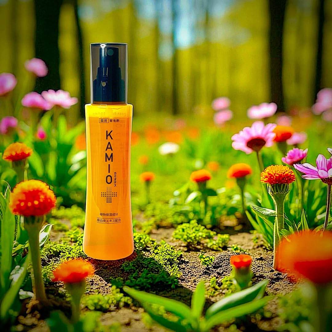 口コミ投稿：KAMIO 老若男女を問わず使える薬用アロマ育毛剤🌼三種の有効成分が頭皮の血行を促進し…