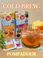 ⟡.&middot;*.💎ポンパドール コールドブリュー💎ピーチ＆パッションフルーツ/ベリー モヒート 2種類飲み比べしてみたよ〜😆🍑🫐✨️「コールドブリュー」は、ポンパドールの水出しハーブティーシリー&hellip;のInstagram画像