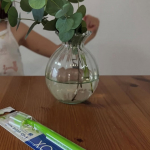 クラプロックス　キッズ　子ども歯ブラシ(4歳～12歳)4歳から12歳までのお子様のために特別に設計された、小さなお口でも奥まで届くコンパクトなブラシヘッドだそうで、我が家の5歳の娘も磨きやすいと大&hellip;のInstagram画像