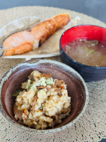 全国の農家さんが育てた約30種類以上の品種がランダムで届く！mybrownできのこたっぷり炊き込みご飯 ✨🍄@mybrown_info 無洗米&times;発芽玄米の「mybrown」は白米のように食&hellip;のInstagram画像