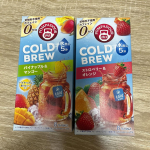 【２種類 飲み比べ！】コールドブリュー＜ストロベリー＆オレンジ／パイナップル＆マンゴー＞お試ししました✨ポンパドールブランドは、1913年ドイツ🇩🇪に誕生し、専門家により選び抜かれた良質な茶&hellip;のInstagram画像
