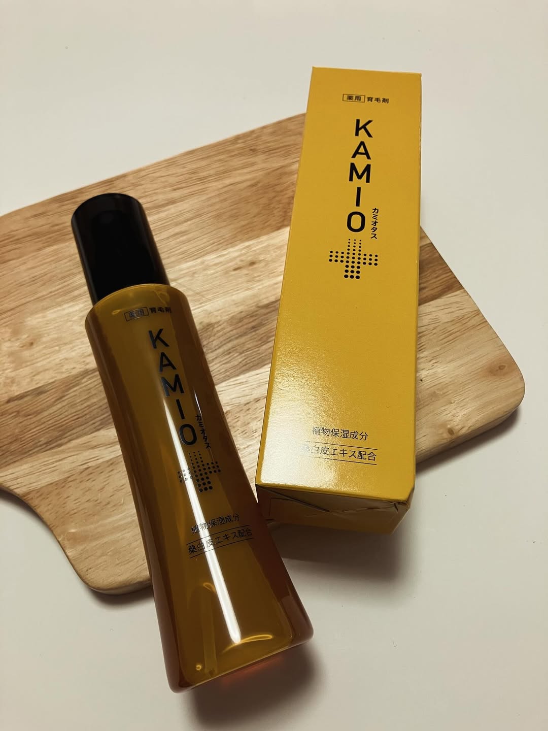 口コミ投稿：新感覚　香水のようなアロマ育毛剤『KAMIO+』カミオタスをお試ししました育毛剤特有…