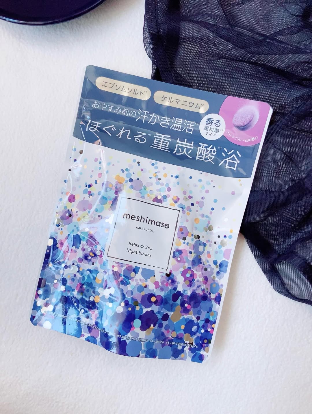 口コミ投稿：.▶︎meshimase @rosette.official 【バスタブレット スパ リラックス】エプソムソルト…