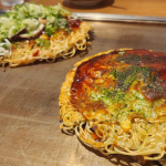 Today's ᴸᵘᴺᑦᴴ𖥣𖥣⁡⁡⁡⁡⁡⁡久しぶりの広島🍁&lrm; 𐩢𐩺弁兵衛スペシャル&lrm; 𐩢𐩺しそ肉玉#広島県  #広島市  #広島風お好み焼き#theoutletshiroshima  &hellip;のInstagram画像