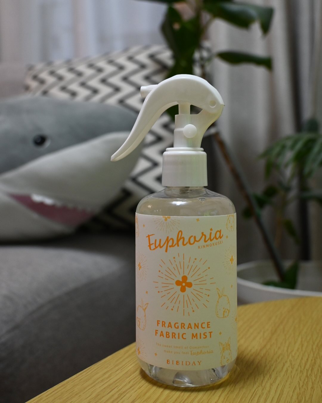 口コミ投稿：BIBIDAY・Euphoria キンモクセイ フレグランス ファブリックミスト✨お部屋の香りづけ…