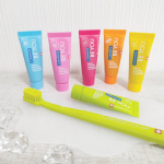 .🌈🌈🌈クラプロックスビーユー歯ブラシ＋歯みがきボックスセット歯磨き粉は6種類🩵ブルーベリー+リコリス🩷ピンクグレープフルーツ+ベルガモット❤ウォーターメロン🧡オレンジ💛ピーチ+&hellip;のInstagram画像