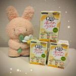 【Happy Diary】コエンザイムQ10ドリンクはちみつレモン風味で飲みやすいおいしく続けられそうヽ(=&acute;▽`=)ﾉお肌の乾燥が気になる最近眠りが浅いと感じる朝目覚めたときに&hellip;のInstagram画像