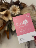 .  　˗ˏˋ  潤姫桃子 ˎˊ˗飲むセラミド🍑𓂃 𓈒𓏸　100%国産米由来のグルコシルセラミド1.8mg配合されていて、美容に嬉しいコラーゲン&ビタミン✨　　すぐ口の中で溶けて、飲み&hellip;のInstagram画像