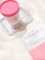 ...コラゲネイド　ボトルセット（専用スプーン　10cc付き）「コラゲネイドHG」はさらさらとしていて、私は温かいコーヒー☕やスープなどに入れて飲んでいます𖤥𖥧𖥣⋆*味も変わらず、美&hellip;のInstagram画像