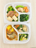 ..KITCHEN C&Dやわらか白身魚の彩り野菜あんかけふっくら赤魚のやさしい煮付け栄養とおいしさを両立する冷凍宅配弁当で糖質・塩分・たんぱく質などがとても考えられてる✨レンチン&hellip;のInstagram画像