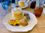 前から行ってみたかったパンケーキ屋さん🥞今の季節は芋づくしのその名もイモンチャーズ🍠芋好きにはたまらないプレートでした🤤💕📍@3stars_pancake#chihiron99log &hellip;のInstagram画像