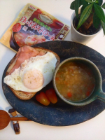 清水食品株式会社さまの「白いミネストローネ」「コーンのポタージュ」「クラムチャウダー」をお試ししました！このシリーズですが、袋のままレンチンで温められるのが嬉しいです！熱々を直ぐにいただけます。&hellip;のInstagram画像