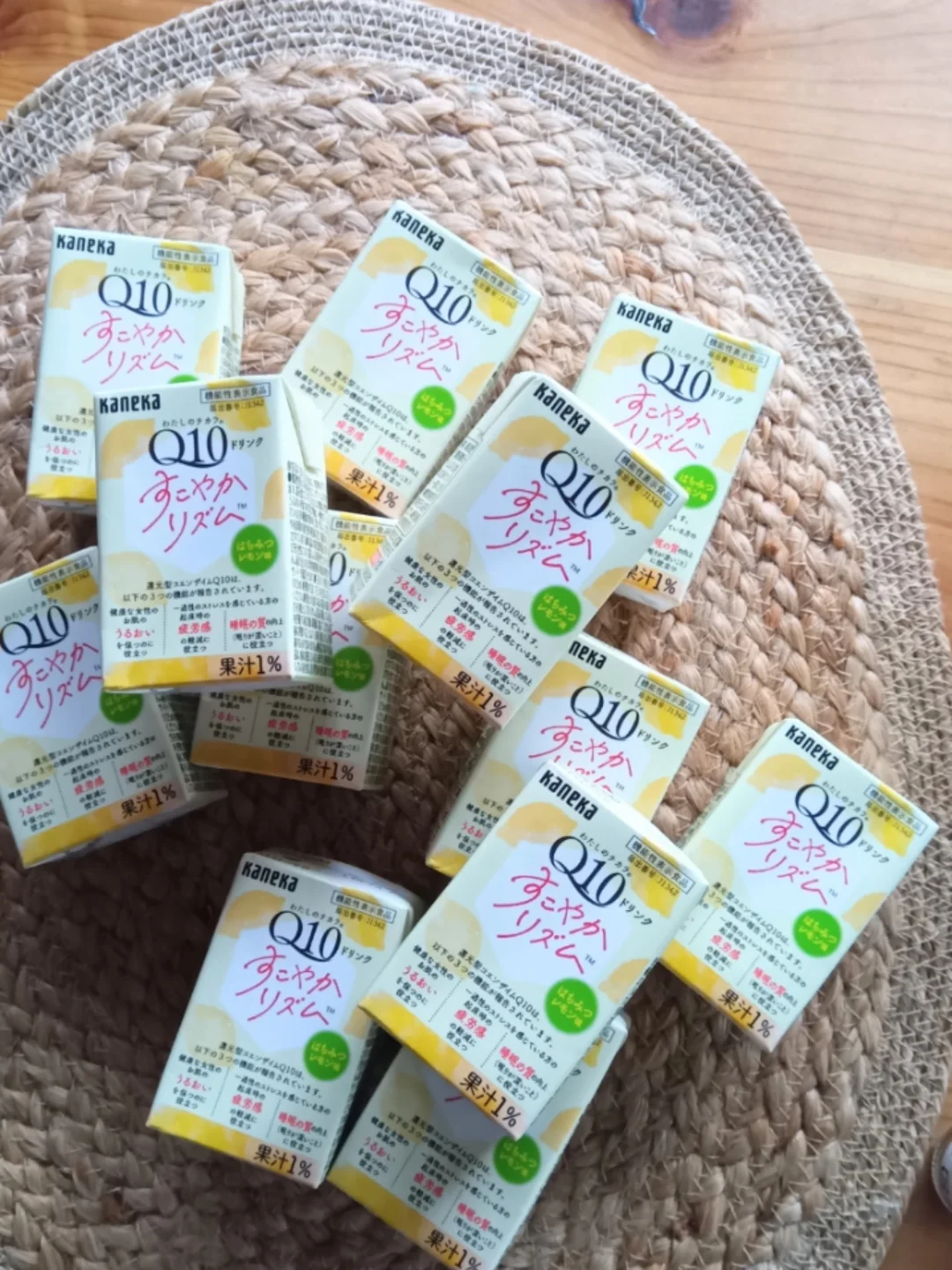 口コミ投稿：「わたしのチカラ　Q10ドリンク　すこやかリズム」お試ししています😊・お肌の乾燥が…