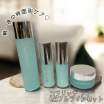 コラリッチ ソア 4点フルラインセットをお試しさせて頂きました♡☺️1：コラリッチ ソア セットアップローション 120mL2：コラリッチ ソア ダーマベースセラム デイ 28mL3：コラリ&hellip;のInstagram画像