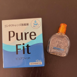コンタクトの不快感・乾燥の予防に❣️⁡ピュアフィット❤️⁡コンタクトレンズ装用時の不快感、刺激、そして乾燥をを抑えると同時に、瞳の健康とうるおいをサポートします✨️装着時に使うことで潤いがつ&hellip;のInstagram画像