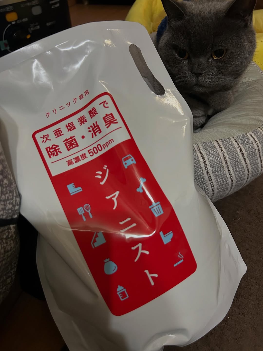 口コミ投稿：ジアニスト使ってみました。主に猫トイレには原液のまま。希釈ができるということだ…