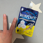 パウチタイプなので、サッと飲める♡シトラス味なので、飲みやすいです！#PR #新田ゼラチン #ランショット #リカバリードリンク #monipla #nittagelatin_fanのInstagram画像