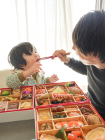 おせちあけましておめでとうございます♡&larr;特大和洋おせち『蔵王』 をモニターさせてもらったんだけどとにかく豪華でびっくりした🎍✨まず箱を開けた瞬間の迫力がすごい&hellip;！和と洋がぎっしり詰ま&hellip;のInstagram画像