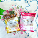 汗かきエステ気分 スペシャリテ エプソムソルト分包（ロゼパチュリ・キンモクセイ）です。有効成分硫酸マグネシウム配合の薬用入浴剤で、温浴効果高まる100gのたっぷり入ってます。ロゼパチュリとキンモク&hellip;のInstagram画像