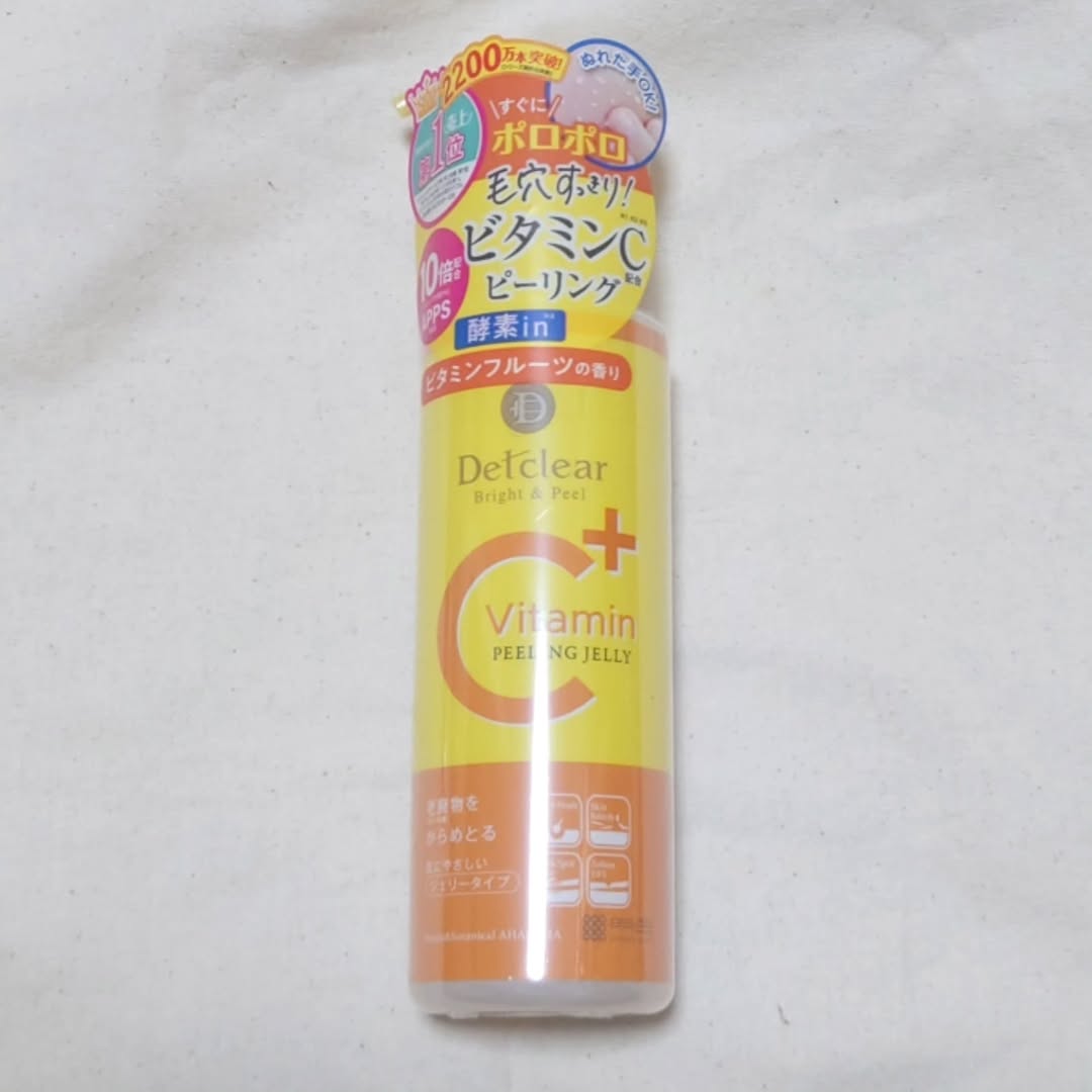 口コミ投稿：【DETクリア ブライト＆ピール ピーリングジェリー】#PR #株式会社明色化粧品 #DETク…