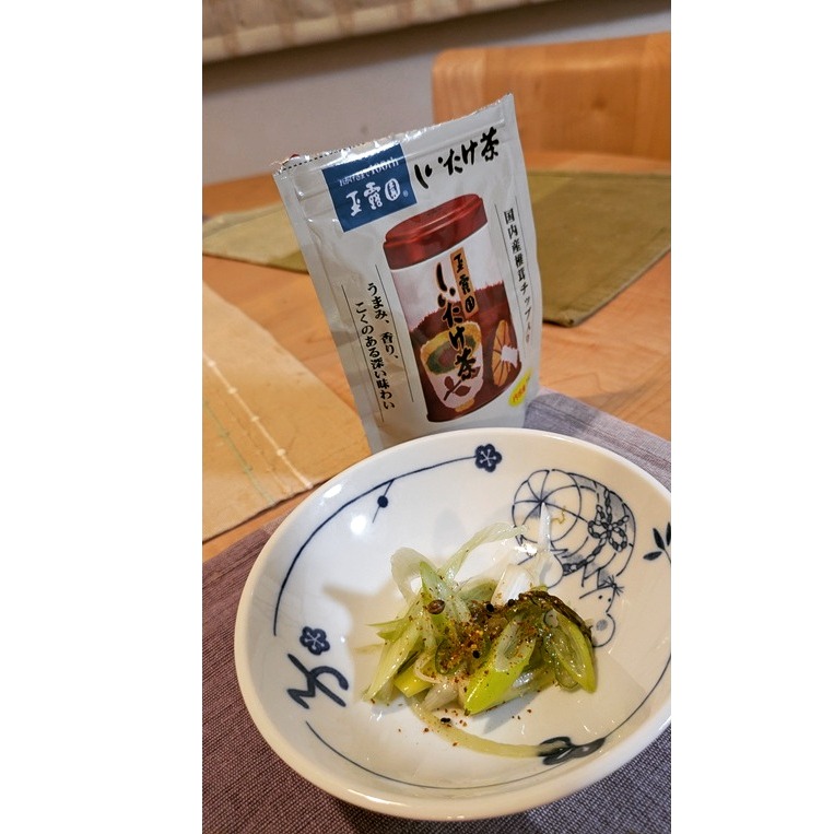 口コミ投稿：がごめ昆布とネギのゴマ油和えを息子が作ってくれた。ネギにがごめ昆布を入れて、玉…