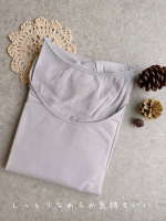 ❁⃘*.ﾟしっとりなめらかで気持ちいい♡【薄手やわらかインナー（長袖）】・・すっごく着心地がいいシャルレ様の薄手やわらかインナー（長袖）♡・・寒い季節の重ね着は、もたついたり着ぶくれ&hellip;のInstagram画像