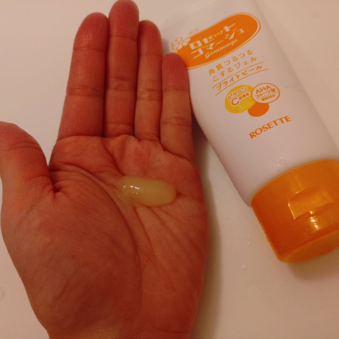 口コミ投稿：ロゼットゴマージュ ブライトピール🍊🧡ビタミンC誘導体とＡＨＡ、クリアローズフルー…