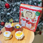 𖡼.𖤣𖥧𖡼.𖤣𖥧 クリスマス限定キット【クリスマスミニケーキキット】6歳の子供と一緒に作ってみたよ🎄飾り付け用のチョコやフルーツは準備して、あとは普段家にある材料の卵と牛乳だから準備物が&hellip;のInstagram画像