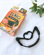 .ピップエレキバンにこんな形が♡耳にかけるだけで、首すじ上部に直接磁石が当たる設計になっている"ピップエレキバン ネックバンド"これ、国内最大磁力200ミリテスラの磁石が5粒内蔵されてるん&hellip;のInstagram画像