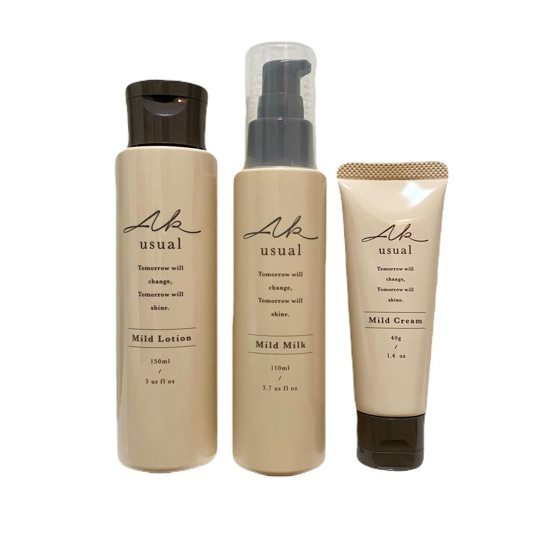 口コミ投稿：.AK usual・薬用ｕ ローション・薬用ｕ ミルク・薬用ｕ クリーム使用レビュー大好き…