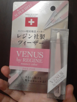 レジン ツイーザー ビーナス ニュアンスカラー見た目も可愛いピンセット。うぶ毛も1回でスルッと抜けました。ストレスなく抜けて嬉しいです。斜め先端＆精密設計で眉毛・うぶ毛もスッと抜けます&hellip;のInstagram画像