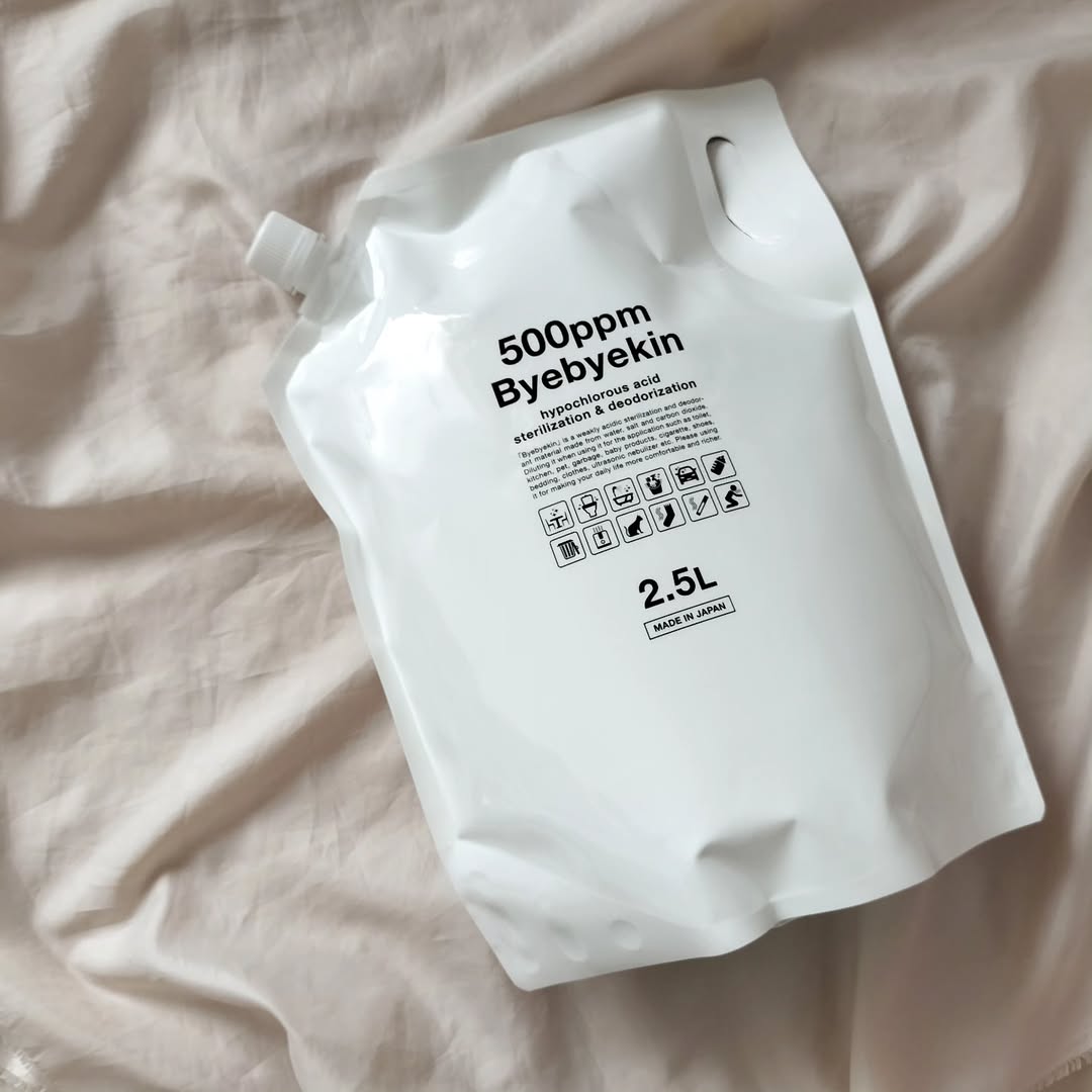口コミ投稿：@ekumede 様✨次亜塩素酸水 バイバイ菌 2.5L✨とても大容量！99％除菌！そしてこちら使…