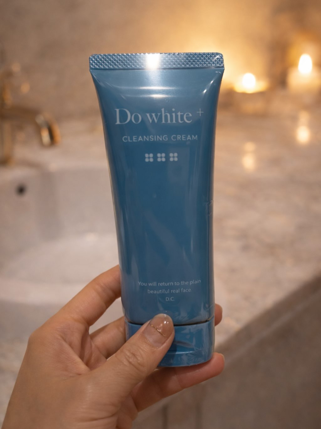 口コミ投稿：薬用天然クレンジング Do White+（チューブタイプ）チューブタイプで使いやすく、適…