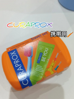 スイス発🇨🇭ポーチに入る歯磨きセット🪥CURAPROXわたしはパートに行くときに持っていっています🪥組み立て式のかわいい歯ブラシ💕歯磨きペーストもかわいい色とHappyになれるフレーバー&hellip;のInstagram画像