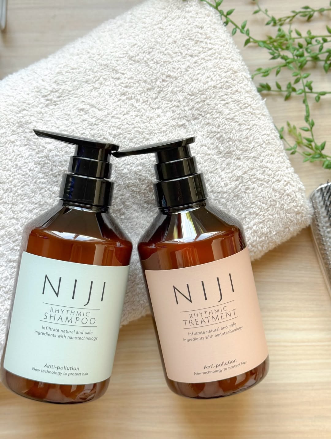 口コミ投稿：𓈒𓍼3回目のNIJIシャントリレポ🫧🌈⁡使い続けて約3週間…正直に言うと、髪の変化をいちば…