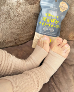 自称🤭美容/健康オタクの私今回、試してみたのは　　👇就寝中😪の足の冷え対策に特化したトゥレスソックス🧦INFINITY（インフィニティー）Valentine BEAUTEOUS『足湯の&hellip;のInstagram画像