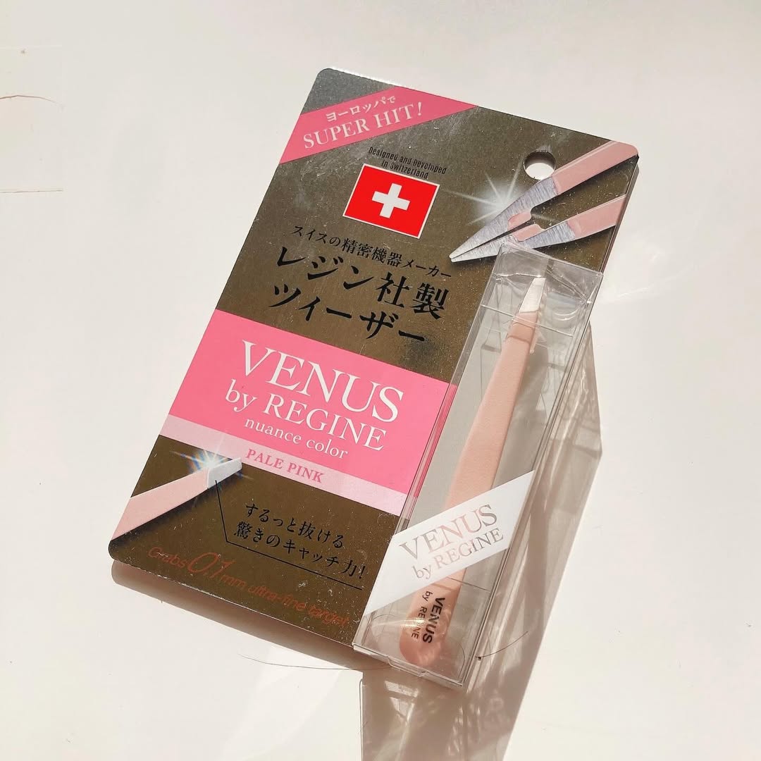 口コミ投稿：「レジン ツイーザー ビーナス ニュアンスカラー」✨こんな毛抜きを探してた‼️スイス…