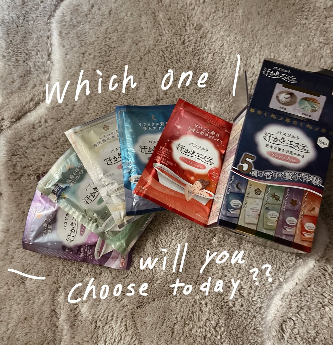 口コミ投稿：.今日はどの香りにしようかな💭😊ムッスメと選ぶのも楽しかったです！5種の香りを贅沢…