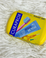 .【PR】@curaprox_japan 様スイス発のかわいすぎる&ldquo;ポーチに入る&rdquo;歯みがきセットクラプロックス トラベルセット を使ってみました✈️💙旅行や外出が多い私にとって、&ldquo;コンパ&hellip;のInstagram画像
