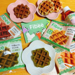 朝食に腸活※！！Fibeeワッフル🧇 娘達とシェアしていただきました♪ 私のお気に入りはアールグレイ！ 発酵性食物繊維は善玉菌のエサなんですって！身体の中からキレイに☺️☺️ もちもちで美&hellip;のInstagram画像
