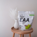 .運動中の水分補給にはじめてEAAを取り入れてみました💭正直、EAAって「苦そう」「飲みにくそう」なイメージがあったけどこれはいい意味で裏切られた&hellip;🫣✨ソルティマスカット風味で、ほんのり&hellip;のInstagram画像