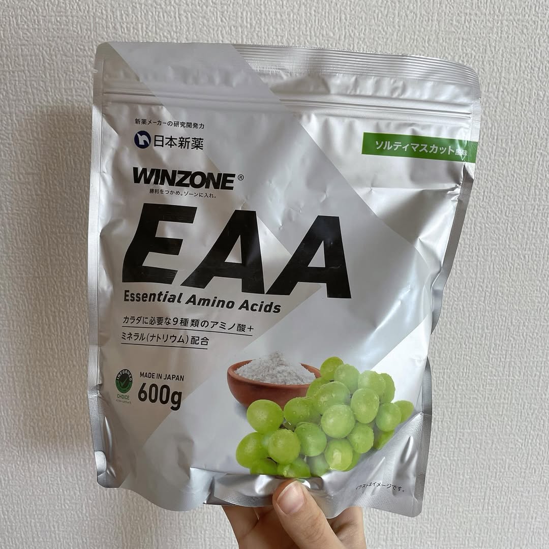 口コミ投稿：「WINZONE EAA（600g）」スポーツドリンク感覚でゴクゴク飲める、「苦くない」美味し…