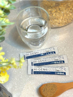 🌾発酵玄米ずっと気になっててでも、作るの大変らしくてずーっとやってなかったんだけど手軽にとれるサプリを発見💡顆粒でそのまま食べてもいいし飲み物に混ぜたり食事に混ぜてもいいらしい！熱に&hellip;のInstagram画像