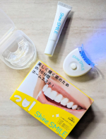 シャインスマイル スターターキットを使ってみました✨＼美しく輝く歯のために🦷✨自宅で10分ケア🫶／LEDライト&times;歯磨きジェルのWアプローチで、気になる黄ばみもしっかりケアしてくれるオーラルケ&hellip;のInstagram画像