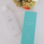 .最近使ってる美容液🧴💧とろっとした美容液なのに、肌にのせるとスーッと広がってベタつかず、でもしっかり潤って肌なじみがいい.｡*♡〜プラスキレイ〜プラスモイスチャーCEセラムメイク前&hellip;のInstagram画像