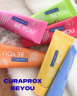 &hellip;♡&hellip;♡@curaproxjapan 〈クラプロックス ビーユー〉スイス発！カラフルでフレッシュな歯ブラシ＆歯みがき粉のセットを頂きました♡カラフルで可愛いパッケージ。見ているだけで&hellip;のInstagram画像