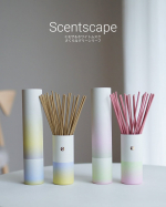 .＼ 春の香り ／お線香と言えば！の「日本香堂」から出ているブランド「セントスケープ」は蓋を逆さにして飾ることで、この上匂いの過程ですらインテリアの一部として楽しめてしまう、現在の生活に彩りを添&hellip;のInstagram画像