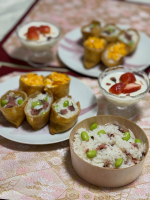 桜の塩漬けで桜ご飯を作りました。まだ寒かったり、急に暖かくなったり気候が安定しませんが、練り切りや桜のご飯を作り始めるともうすぐ春だなと思います。桜の塩漬けは今回はご飯にしましたが、桜餅にも&hellip;のInstagram画像