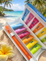 最近使ってるCURAPROX BE YOU 歯ブラシ＋歯みがきボックスセット🪥✨正直、最初は「見た目可愛いな〜」くらいだったんだけど使ってみてびっくり。毛がすごく柔らかいのに、磨き終わっ&hellip;のInstagram画像