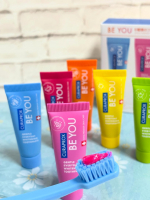 【CURAPROX BE YOU】スイス生まれのカラフルでフレッシュな歯磨き&歯ブラシセットを使ってみました🤗「CURAPROX BE YOU」の中身は・クラプロックスCS5460　歯ブラ&hellip;のInstagram画像